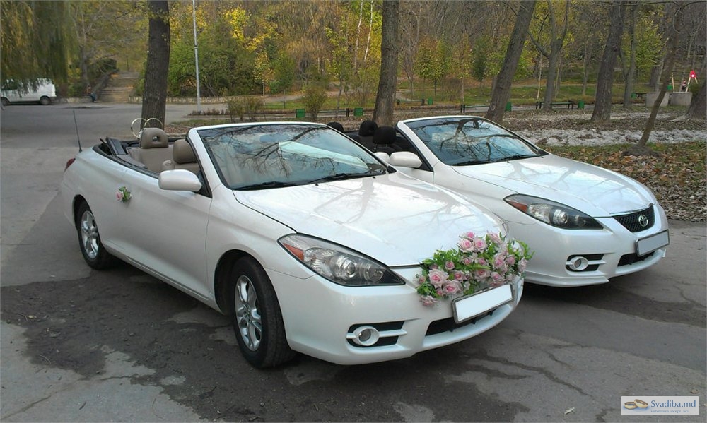 Toyota Solara кабриолет белый